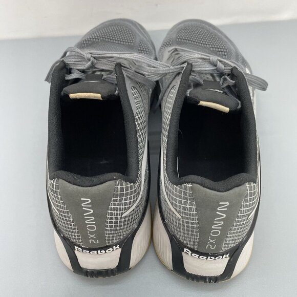 Reebok Nano X2 Sneakers Shoes Athletic Training Gray Mens 11 - Picture 10 of 14